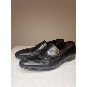 Mezlan Brown Leather Men's Penny Loafers Size 10.5 M MADE IN SPAIN - MRSP $375